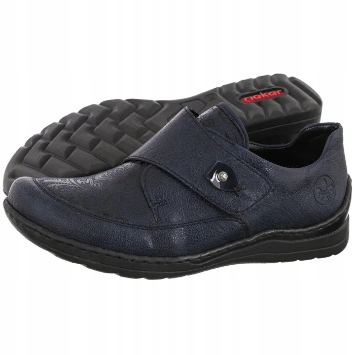 Dámské polobotky Rieker Granátové 48951-14 Blue