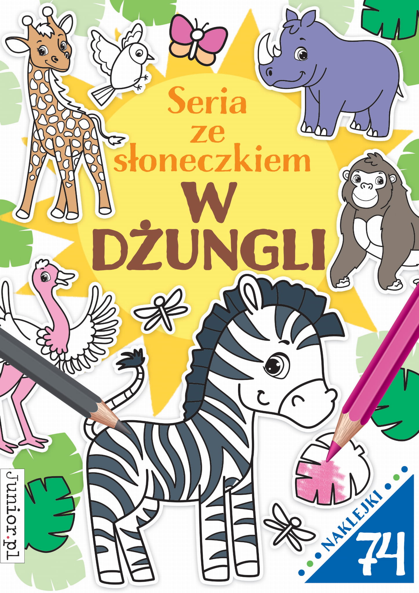 

Kolorowanka Z Naklejkami W Dżungli 74 naklejki 248