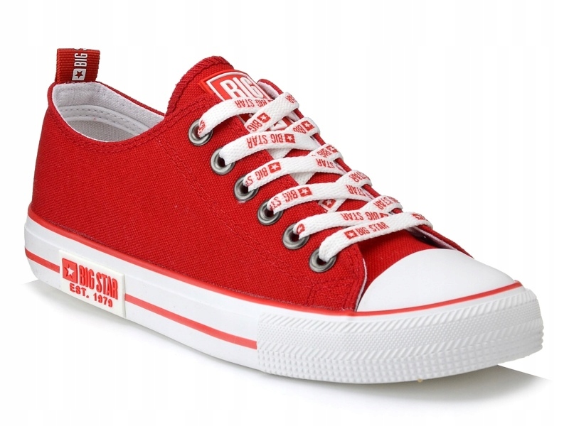 

Trampki damskie Big Star KK274104 czerwone 40