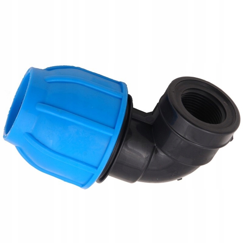 

Pe kolano 25x3/4" Gw do wody