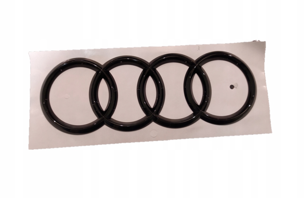 Emblém znak Audi kruhy čierne na zadné dvere kufor Audi A7 2017-2024