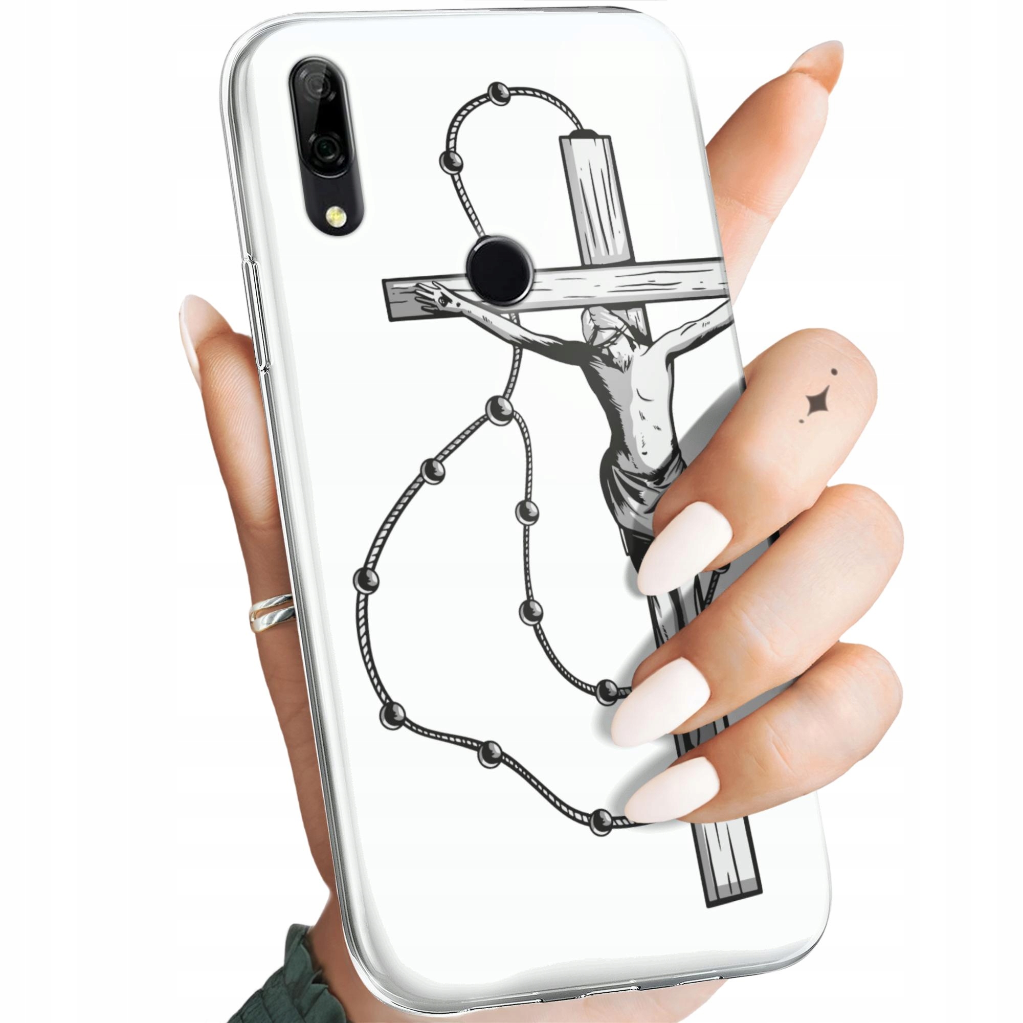 Etui Do Huawei P Smart Z Y9 Prime 2019 Honor 9X Jezus Krzyż Bóg