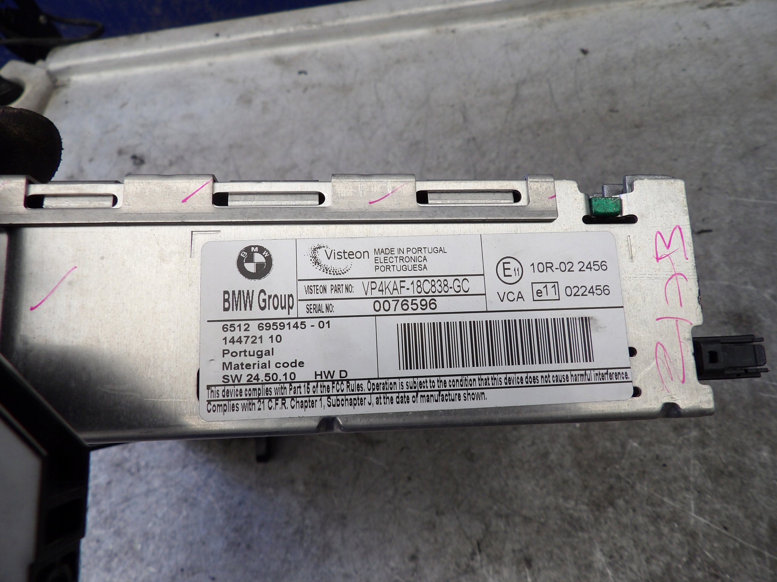 BMW 120d E87 radio does not have kodu