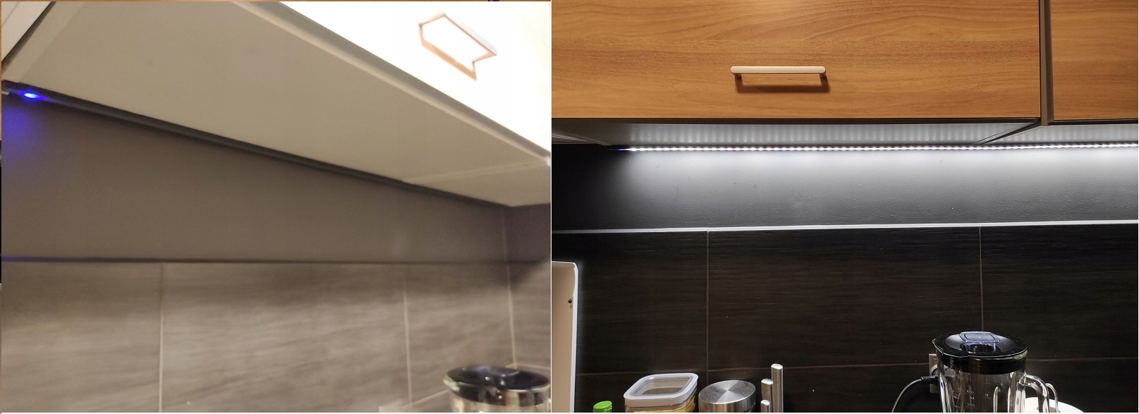 OSWIETLENIE LED PODSZAFKOWE LISTWA 110 CM CZARNA Kod producenta SLIM2835SMD110B