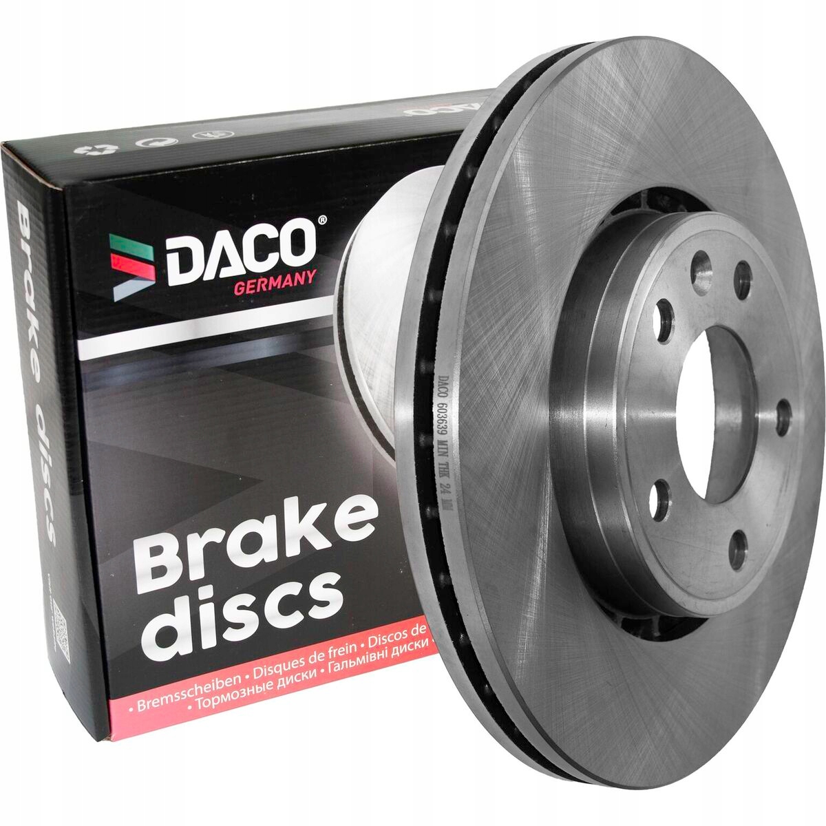 603639 - Тормозной диск DACO передний Vivaro Trafic