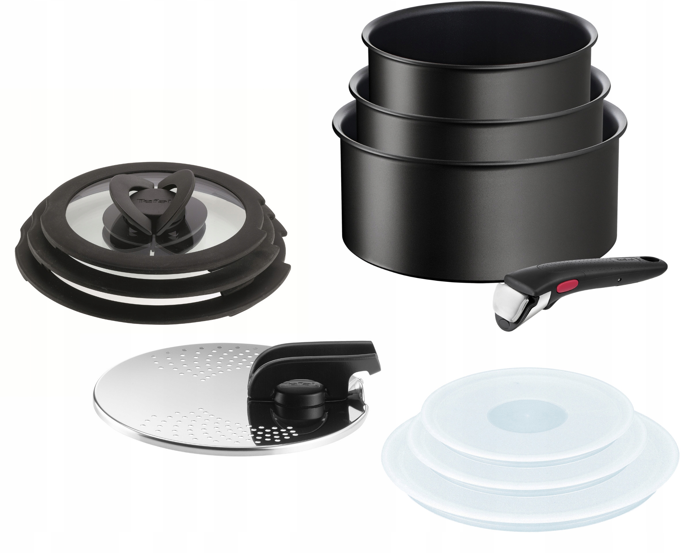 Garnki pokrywki Tefal Ingenio Unlimited 11el. aluminium