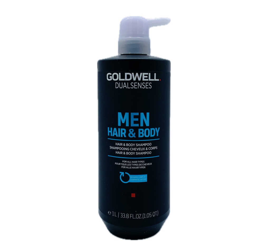 Goldwell Men Hair&Body Pánský Šampon na vlasy a tělo 1000 ml