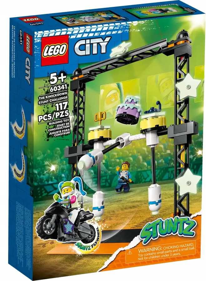 60341 Lego City Wyzwanie kaskaderskie: przewracanie