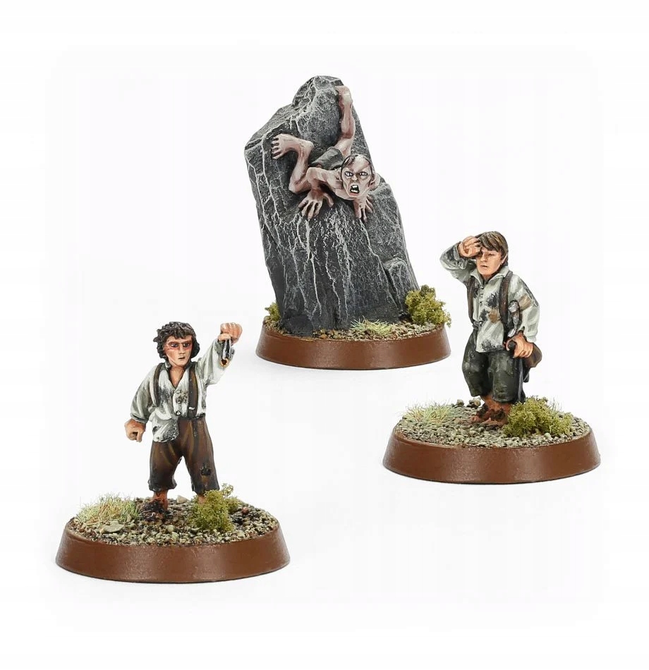 Lotr Frodo Baggins, Samwise Gamgee, Gollum