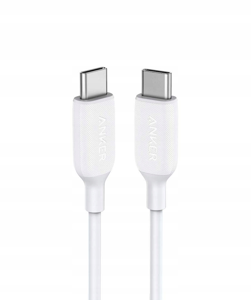 Kabel USB-C - USB-C Anker PowerLine III 0,9m biały