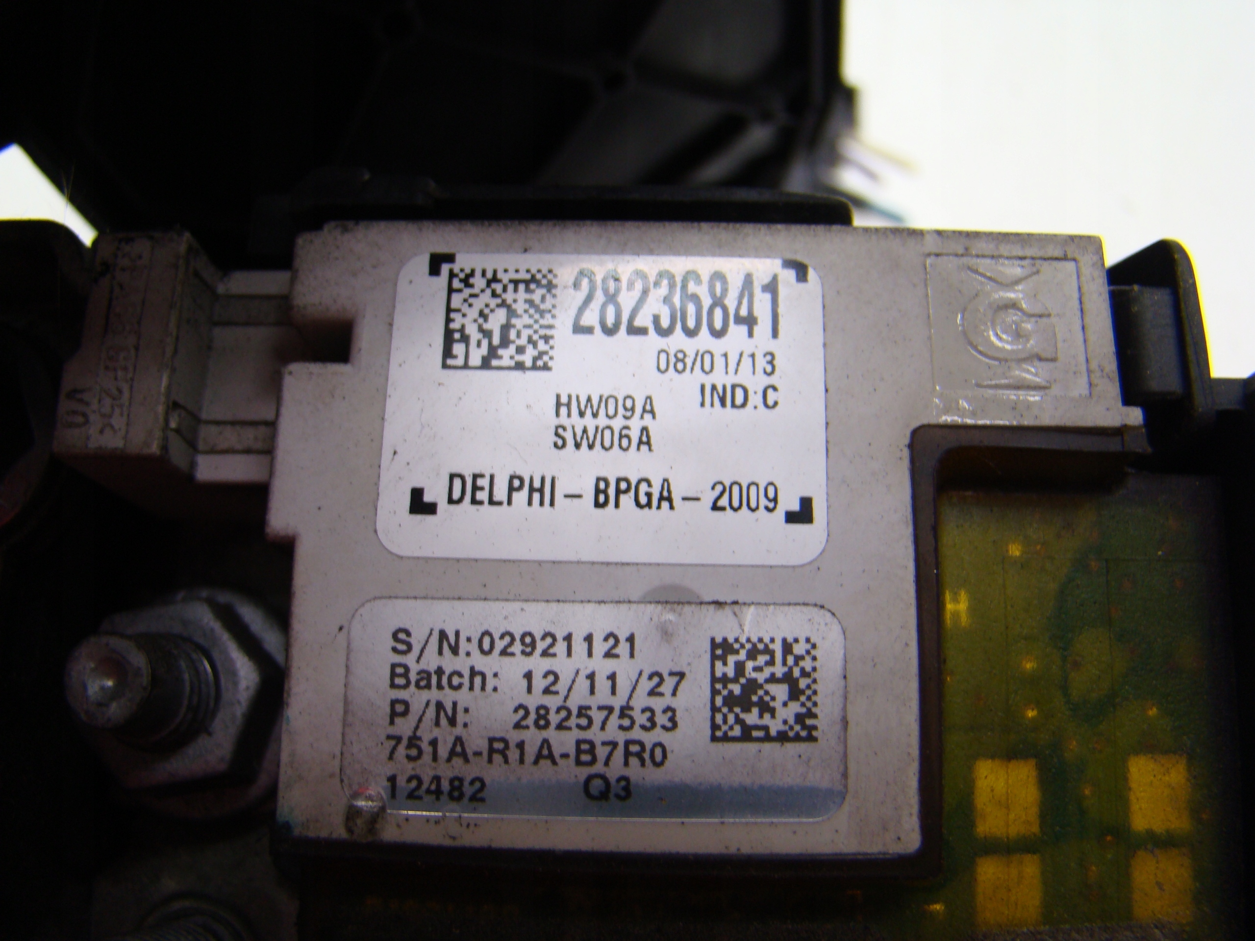 CITROEN PEUGEOT - MODUŁ NAPIĘCIA 28236841 Producent części Delphi