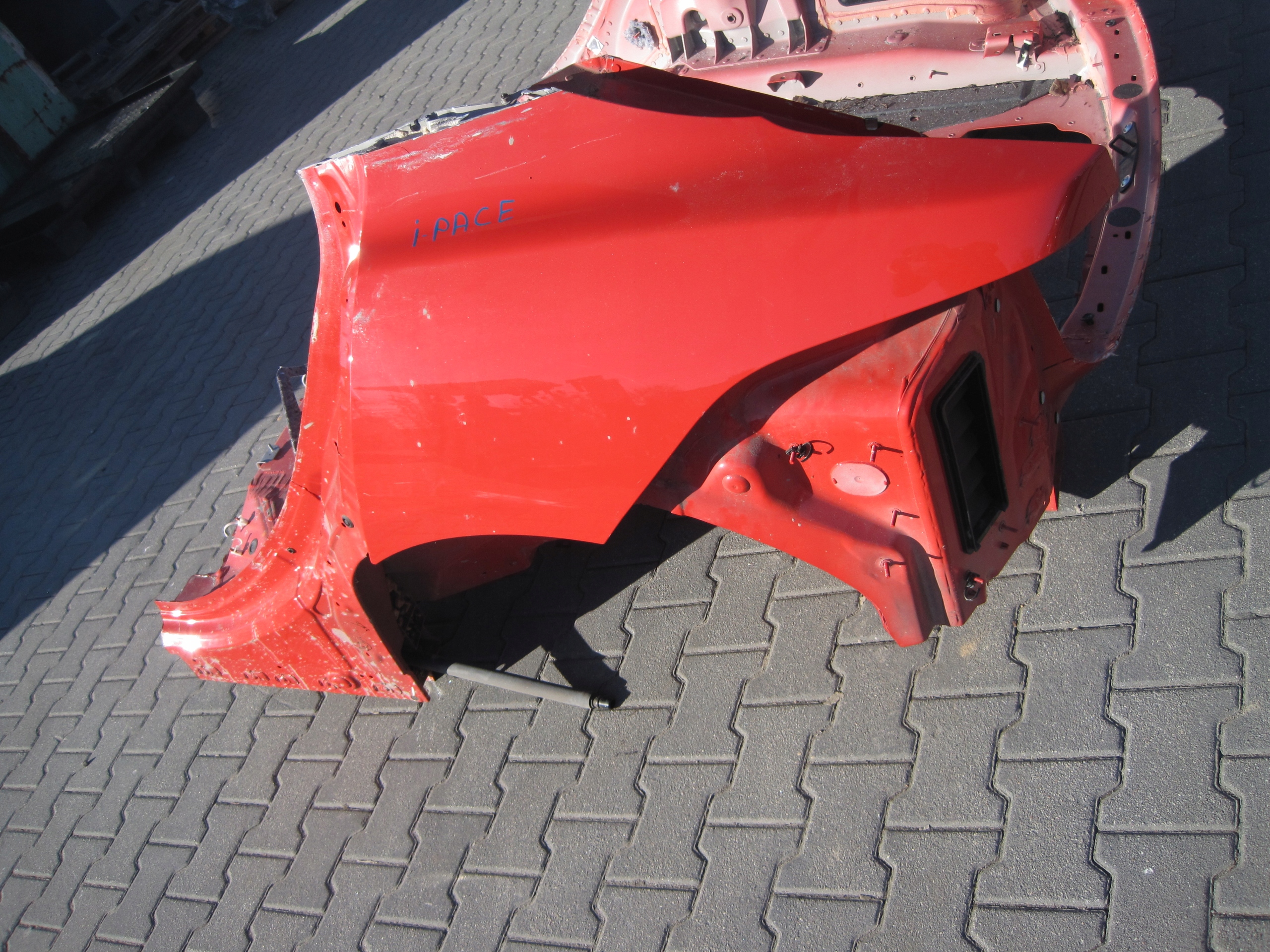 bodywork left side fender left rear part rear JAGUAR and PACE