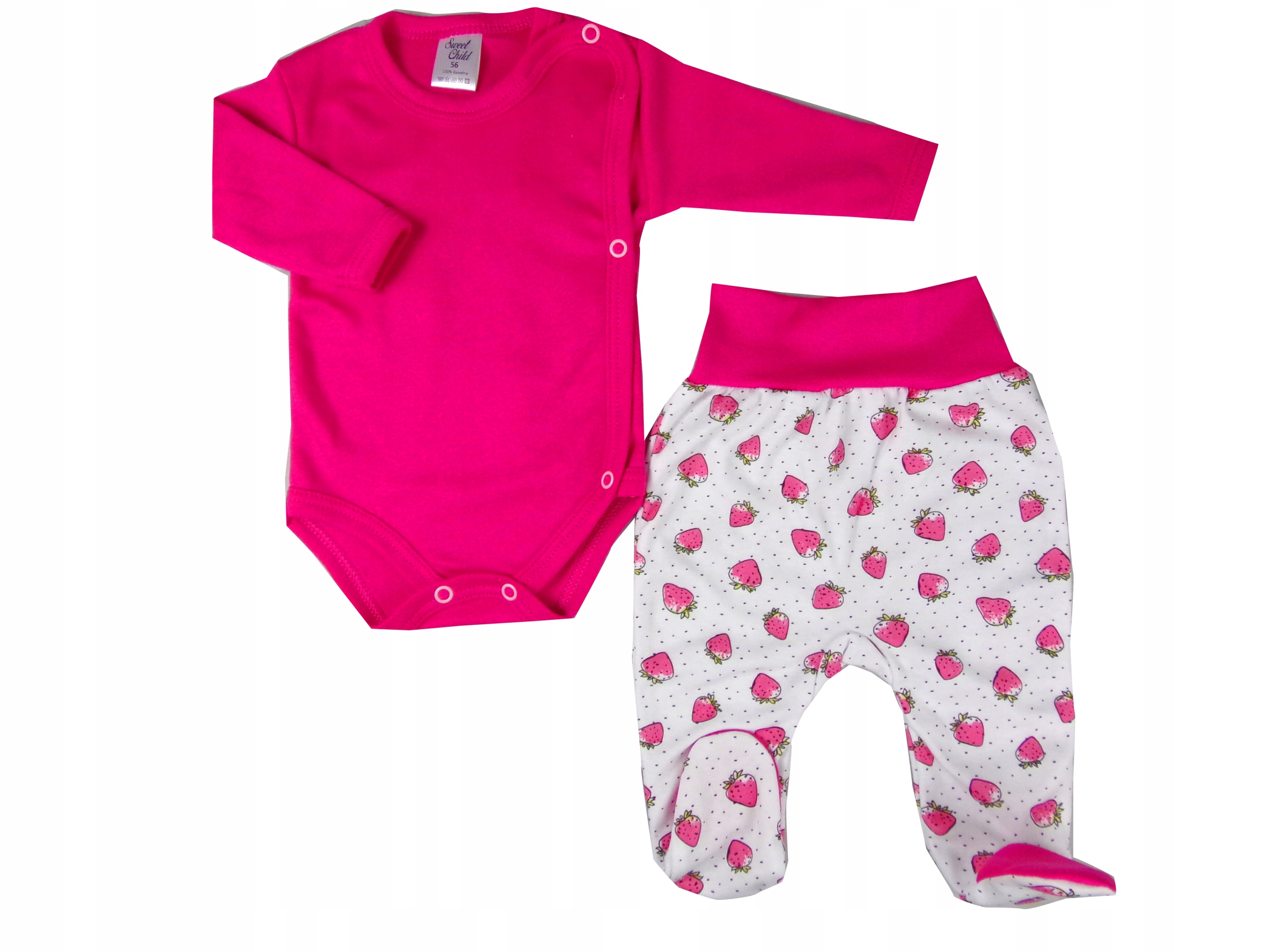 

Wyprawka komplet dla noworodka 62 body koper 62