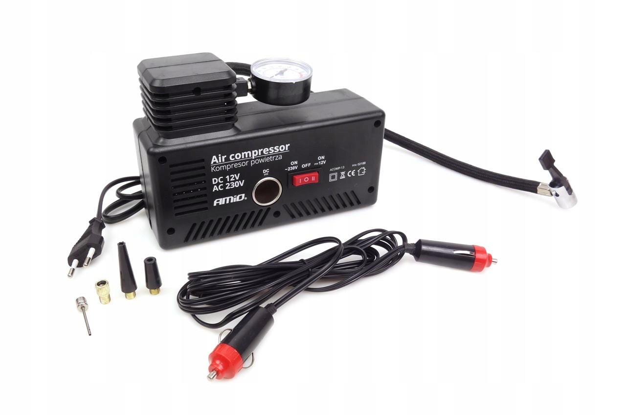 

Kompresor samochodowy 12V 230V Acomp-13 sprężarka