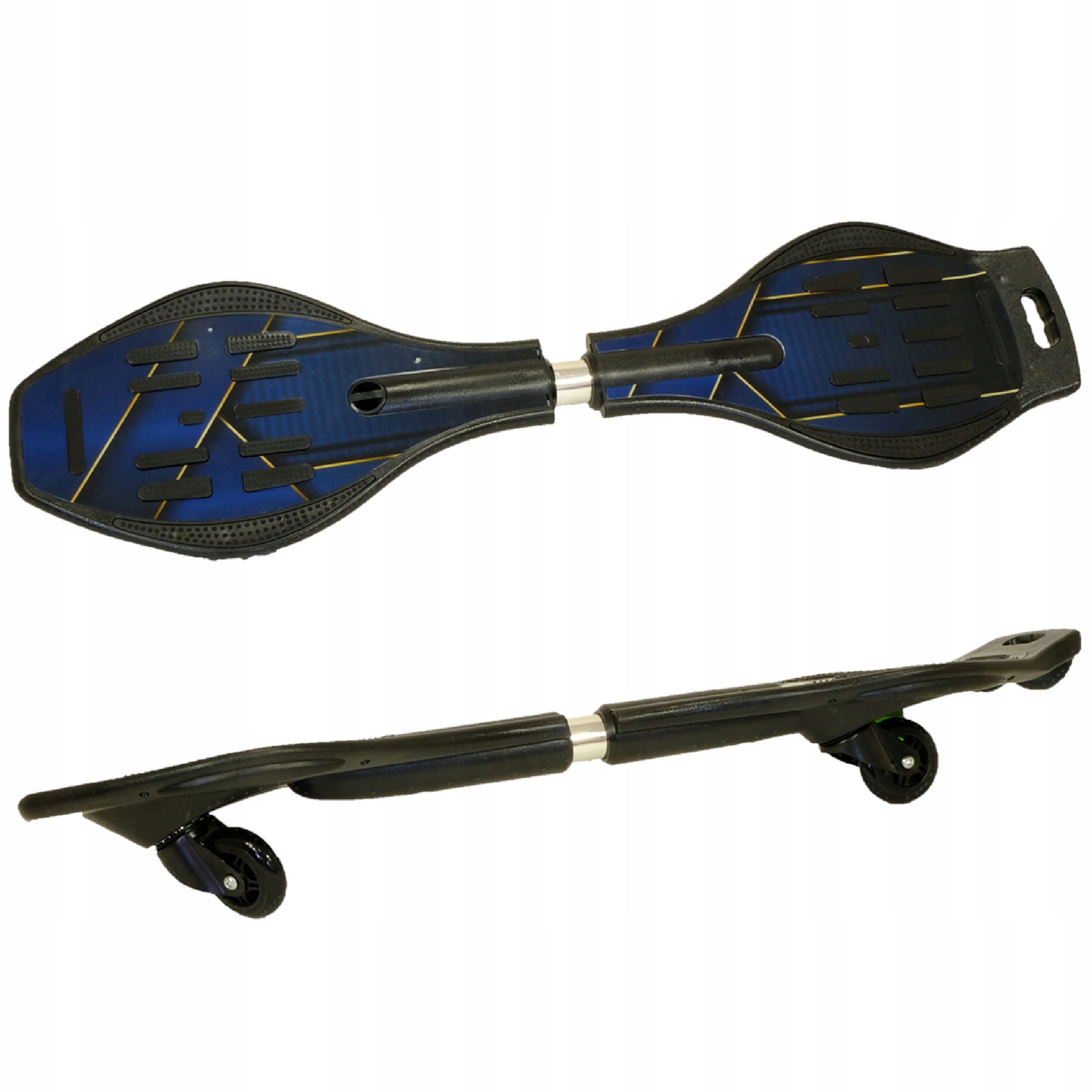 DESKOROLKA DWUKOŁOWA WAVEBOARD Niebieska Street Surfing ABEC regulacja