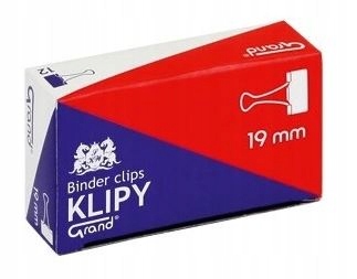

Klipy Biurowe Grand 19 mm