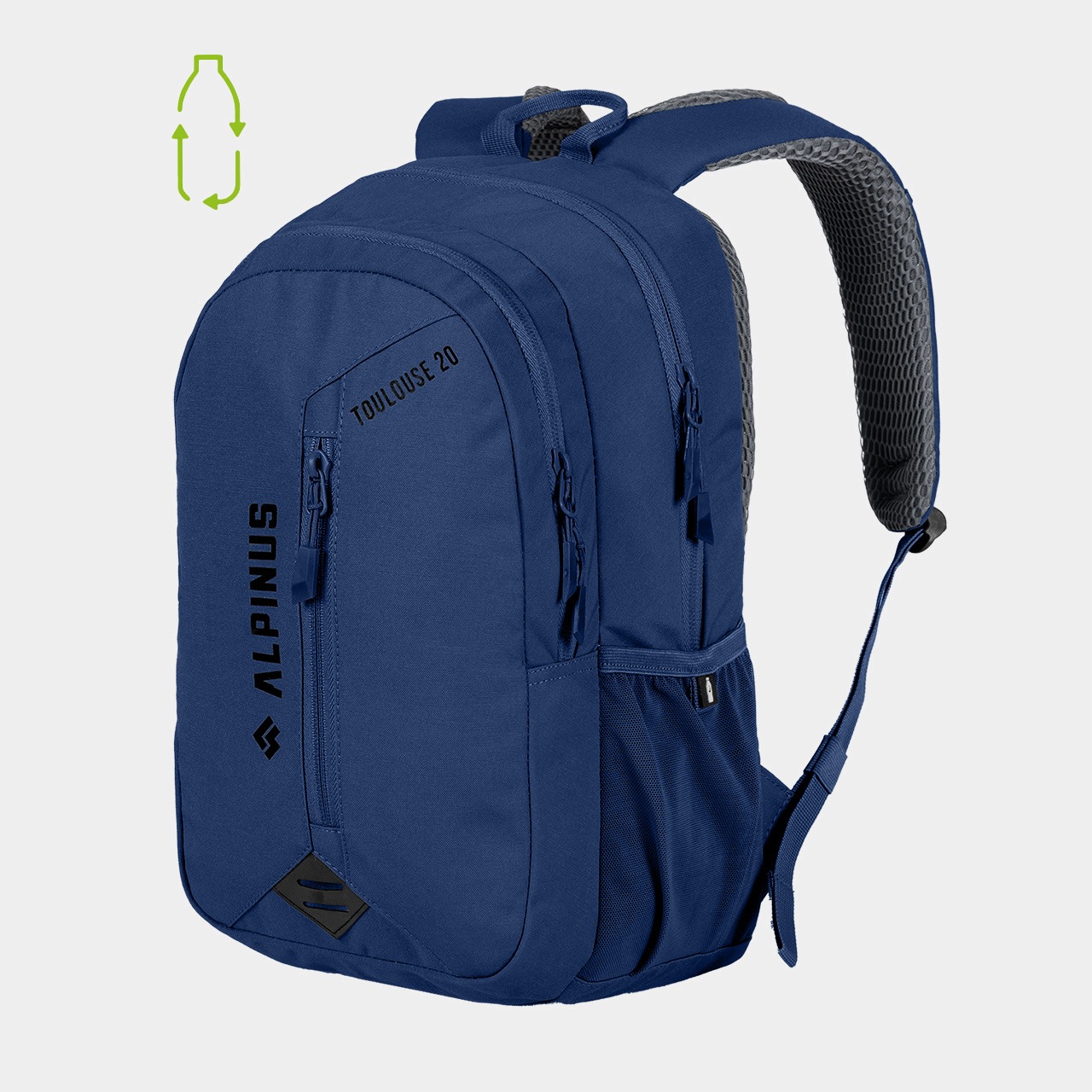 Plecak Alpinus Miejski Sportowy Turystyczny Na Laptopa Toulouse 20L Navy