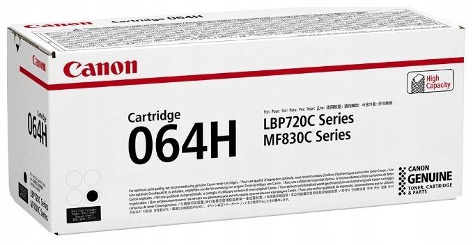 Canon cartridge 064H black 4938C001