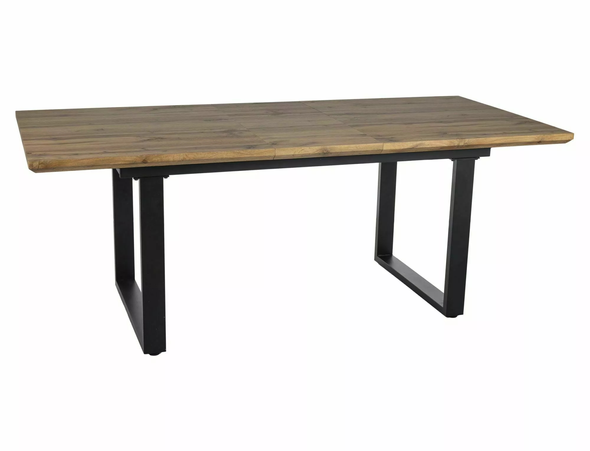 Rozkladací stôl Umberto II dub artisan/čierny 160(240) cm Sig