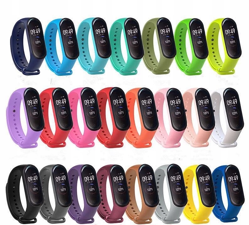 

Zestaw 22 Opasek Do Xiaomi MI Band M5/M6 + 22FOLII