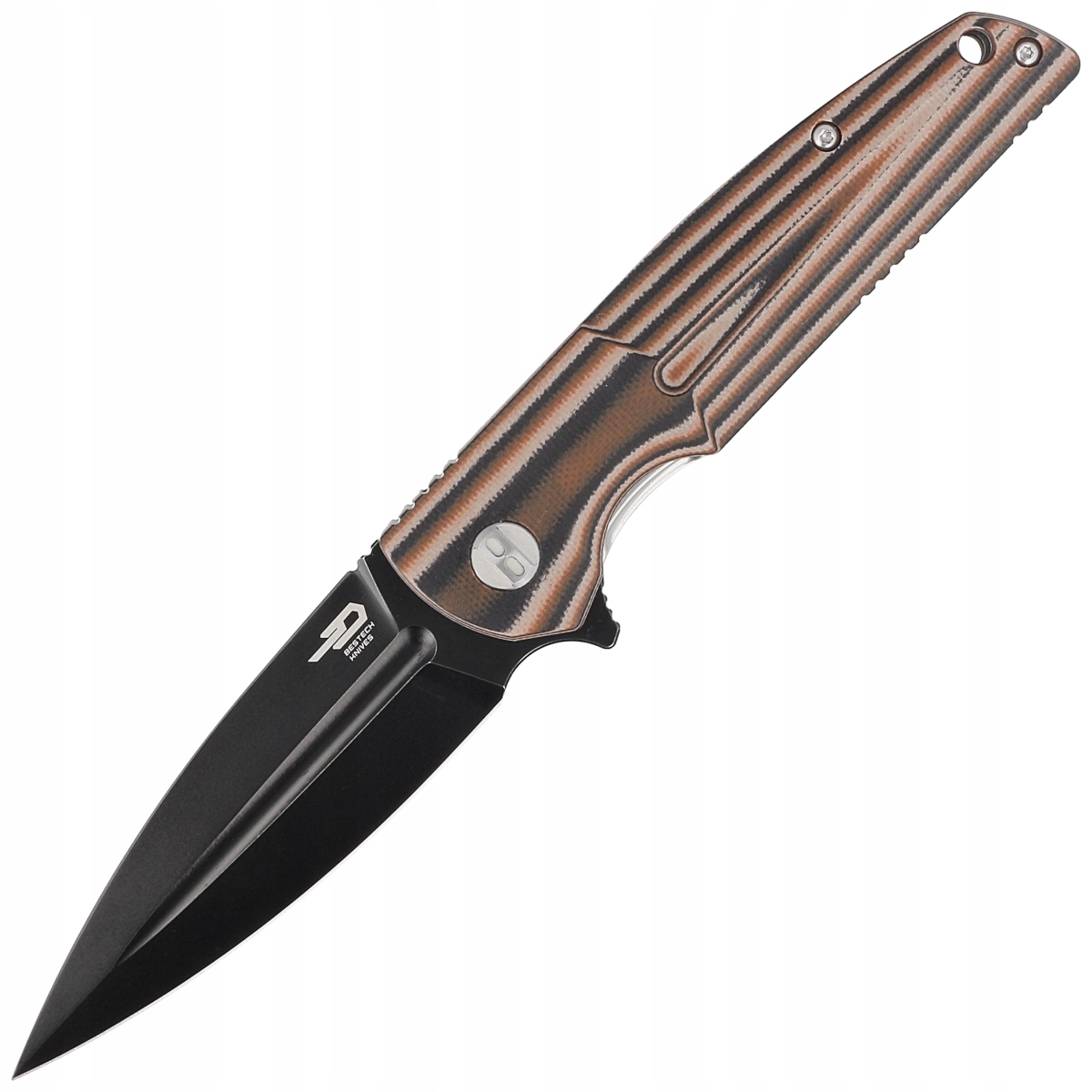 Nůž Bestech Fin Black /Orange /Beige G10 (BG34C-3)