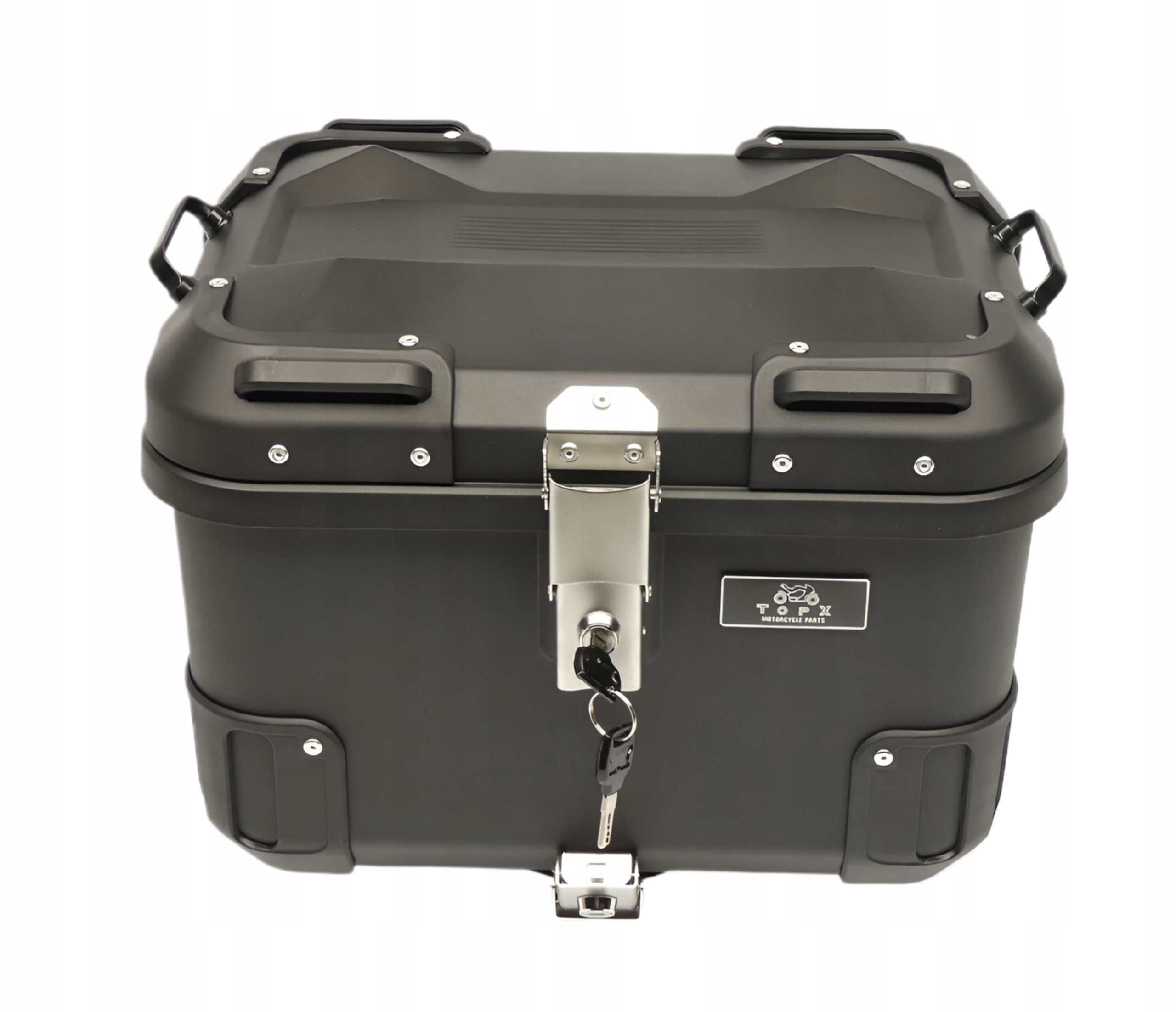 Motocyklový kufr Centrální plastový Abs 45L Bost TopX Polstrování Deska