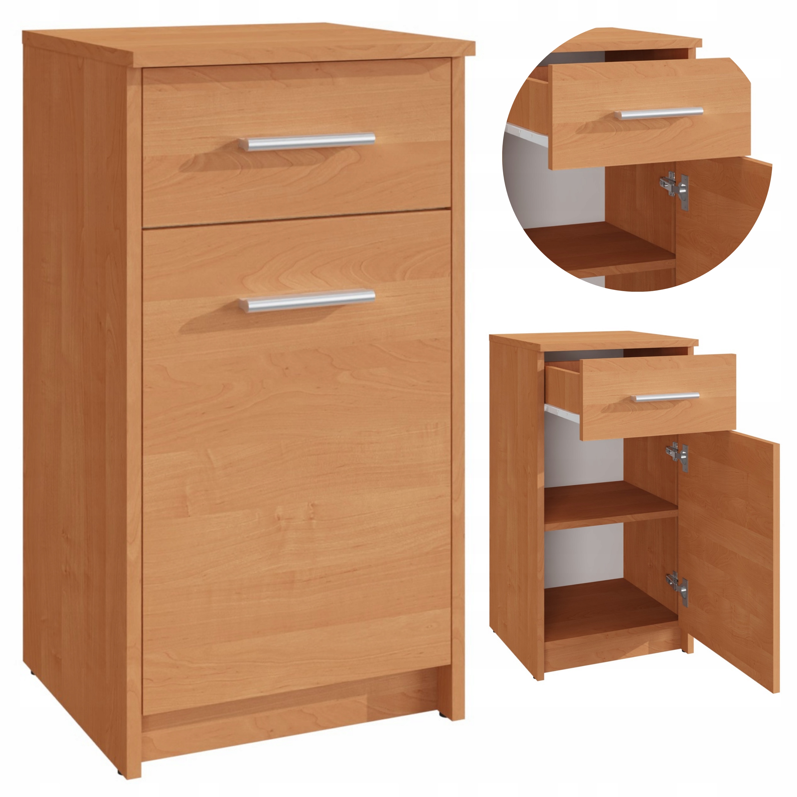 Komoda Bodo 1D1S Olcha 40cm mała szafka szuflada na ubrania regał zabawki