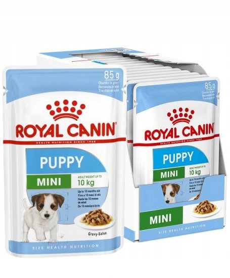 Levně Royal Canin Shn Mini Puppy v omáčce – vlhké krmivo pro štěňata – 12 x 85 g