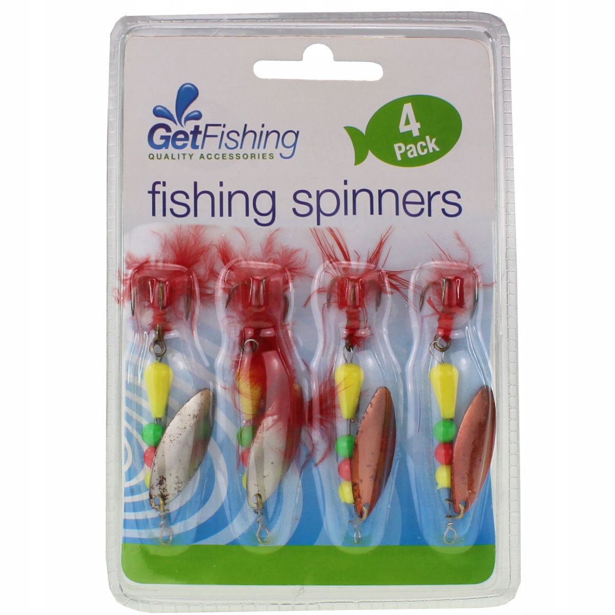 OBROTÓWKA BLACHA WAHADŁÓWKA SPINNING 4SZT 2G Rodzaj obrotowe