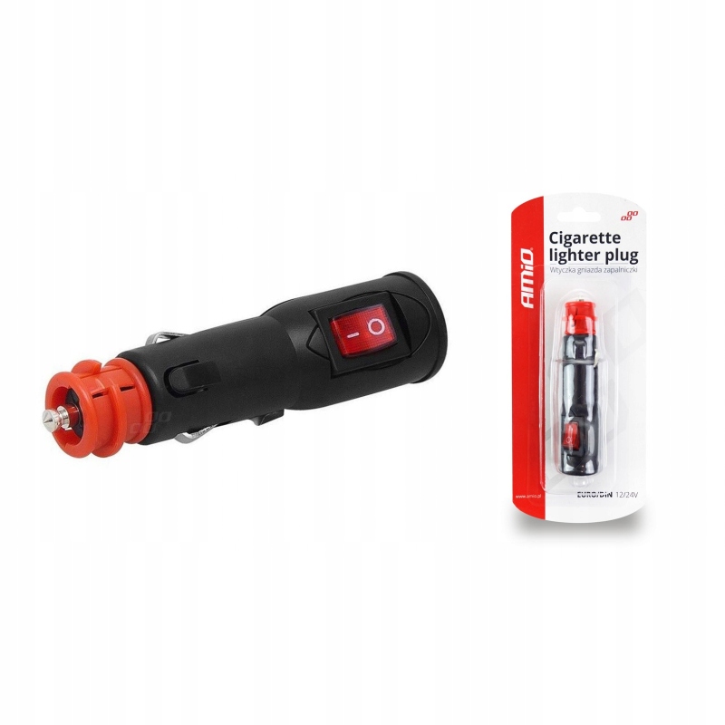 

Wtyczka Gniazda Zapalniczki Euro Din Wtyk 12V 24V