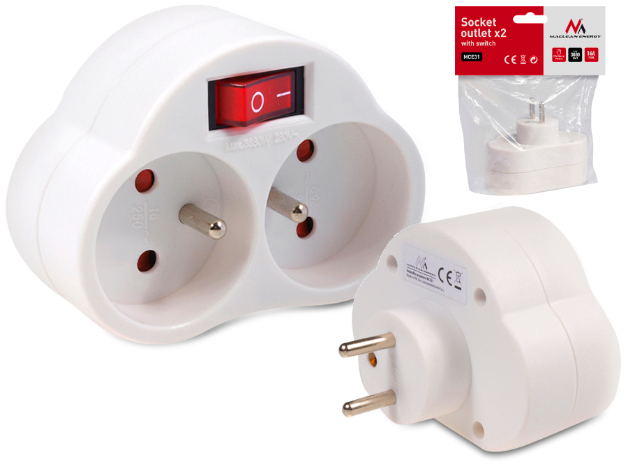 

Gniazdko Prądowe Złodziejka Wyłącznik Uziemienie