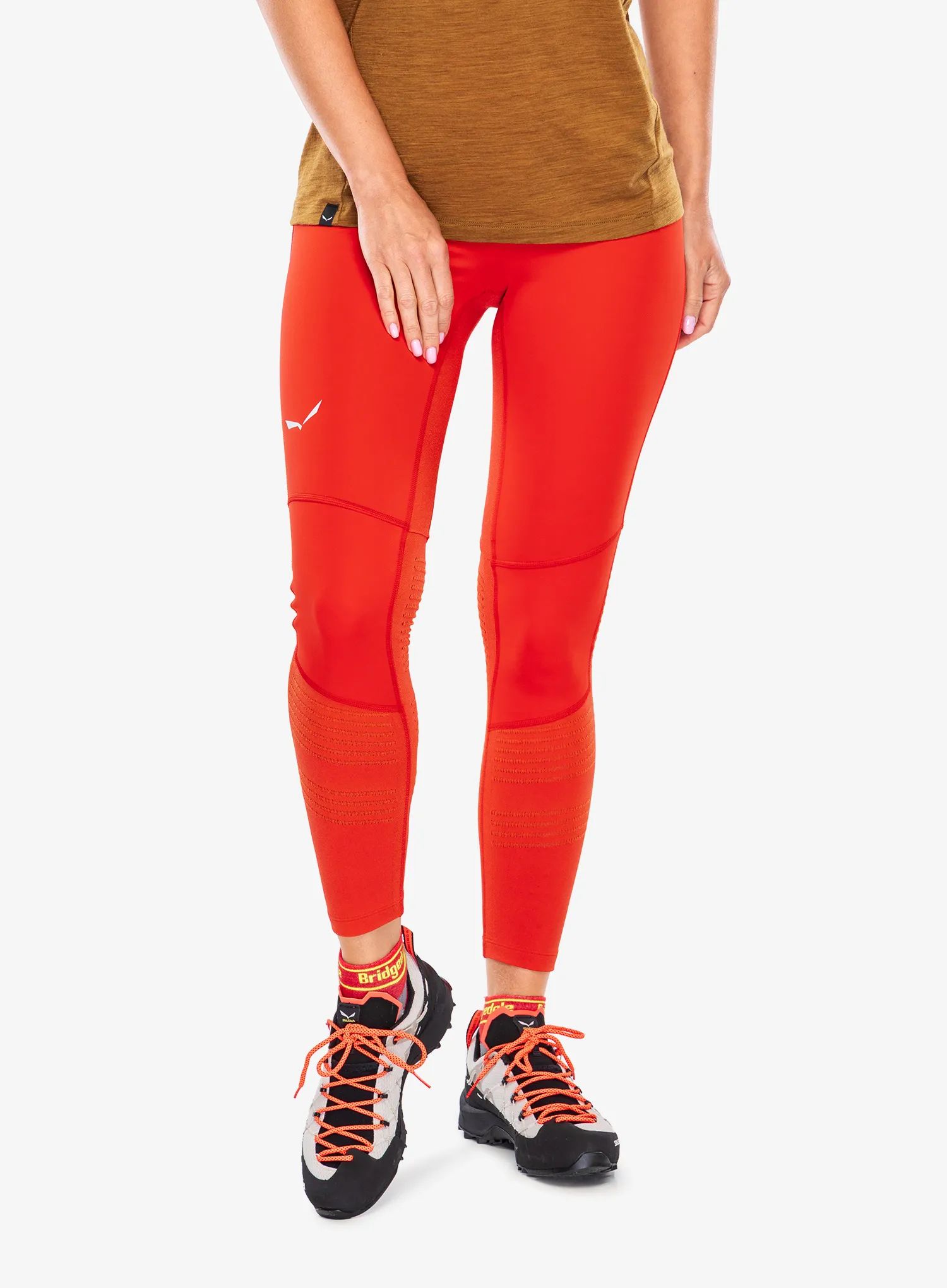 Dámské legíny Salewa Pedroc Dry Resp Hybrid Tights flame Xs/s