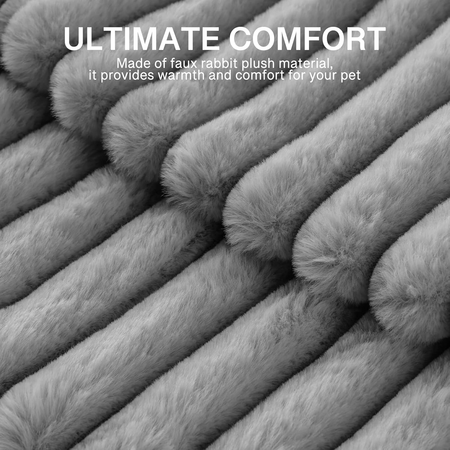 Levně Pelíšek Pro Kočky Kulaté, Měkké, Omyvatelné, Uklidňující, Do 5 Kg, Šedé