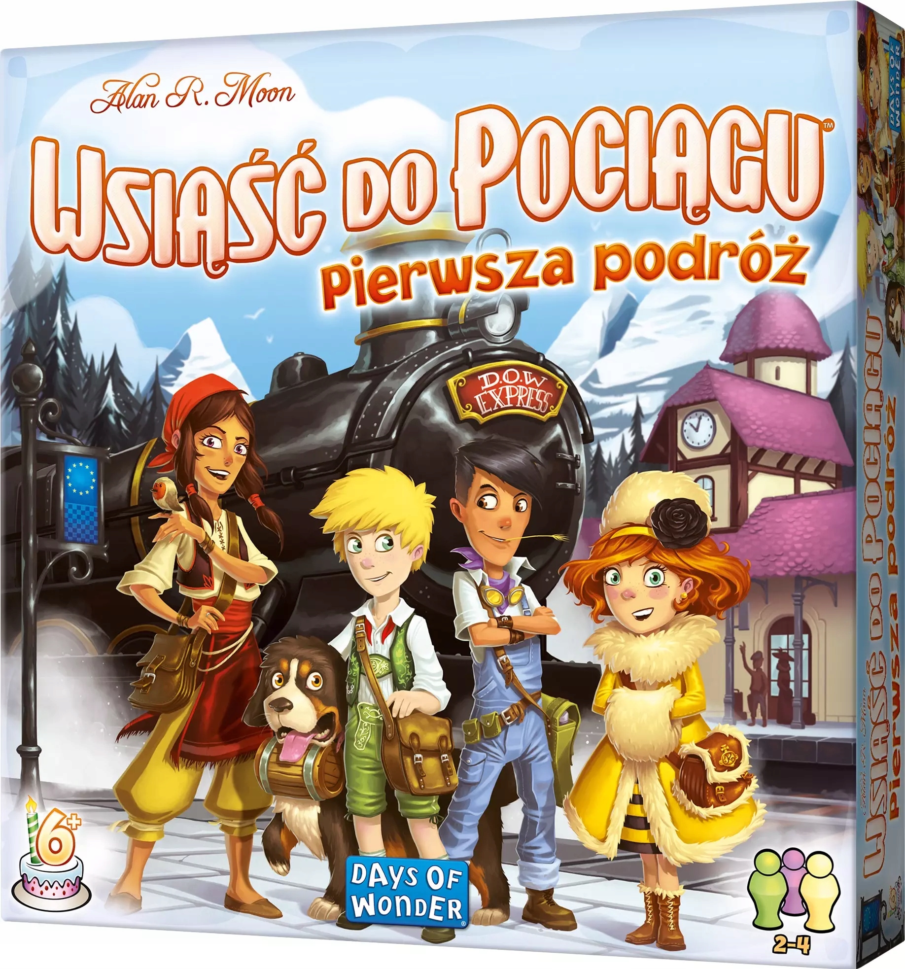 Wsiąść do Pociągu. Pierwsza Podróż