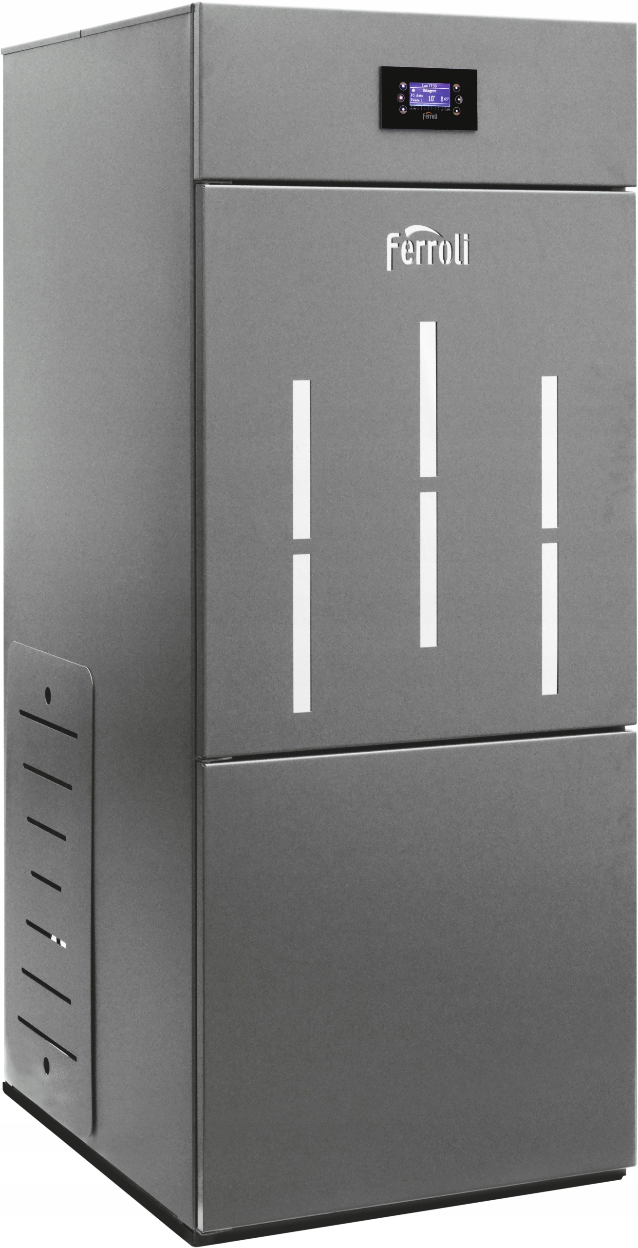 Kocioł grzewczy Biopellet Pro 24 7,5-24 kW zintegrowany zbiornik na pelet 1