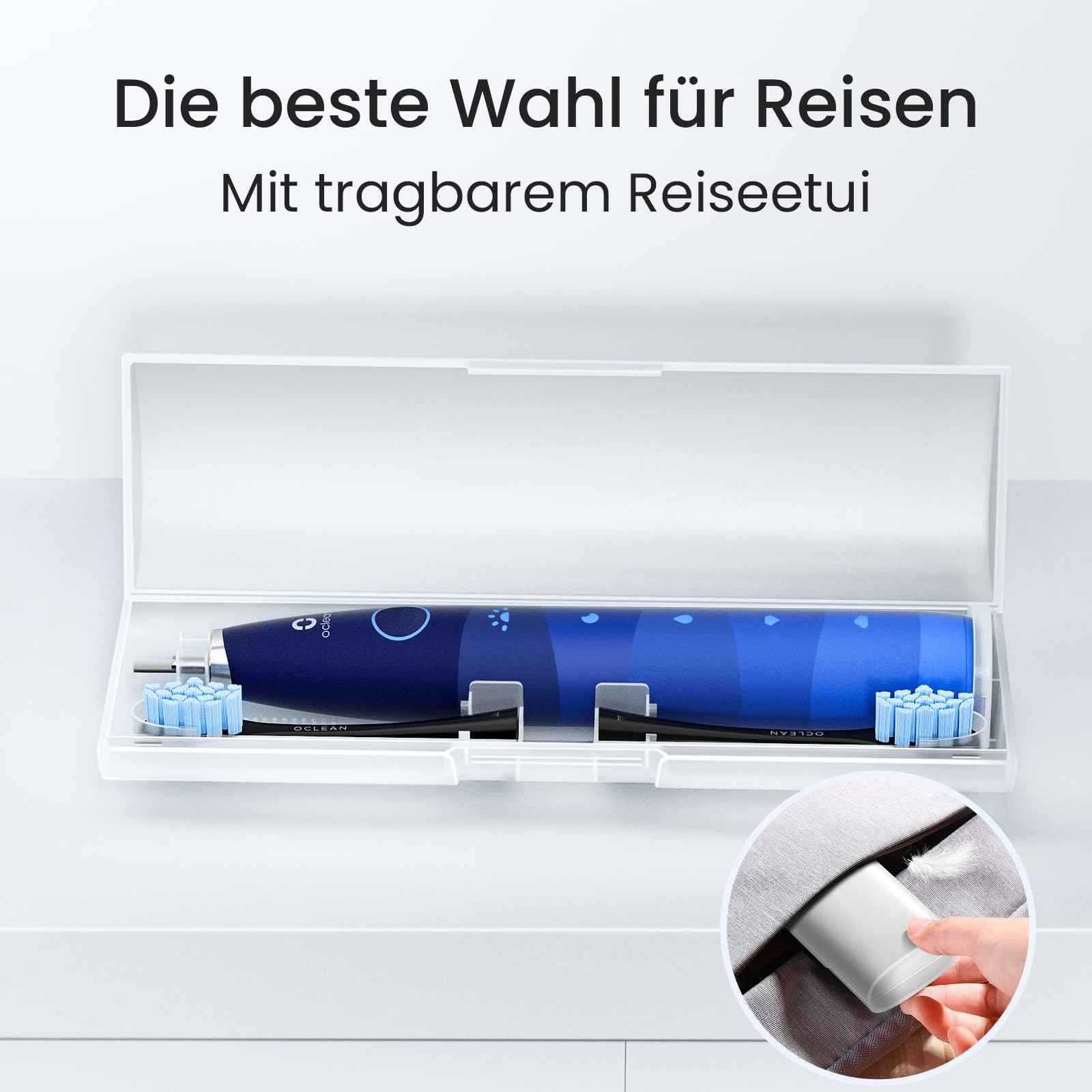 OCLEAN Elektryczna Szczoteczka Soniczna TravelGo Zestaw Podróżny 180 Dni — miniatura 3