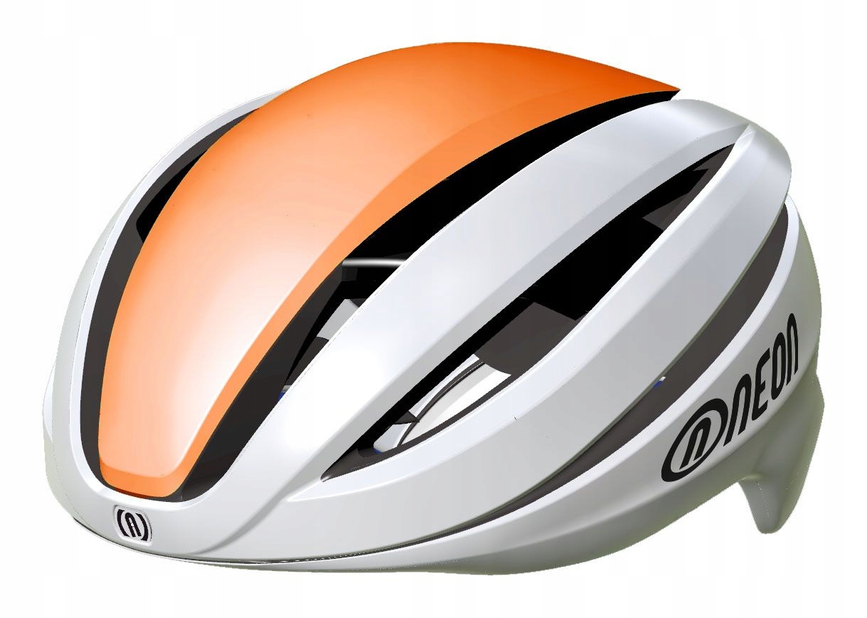 Cyklistická přilba Neon Drone Air White Orange, velikost M