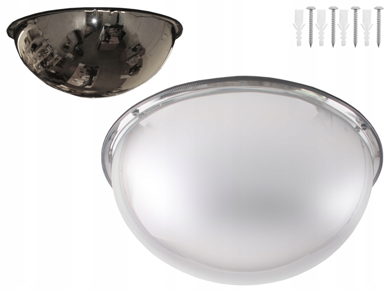 LUSTRO SKLEPOWE OBSERWACYJNE akryl 80cm 1/2 kuli