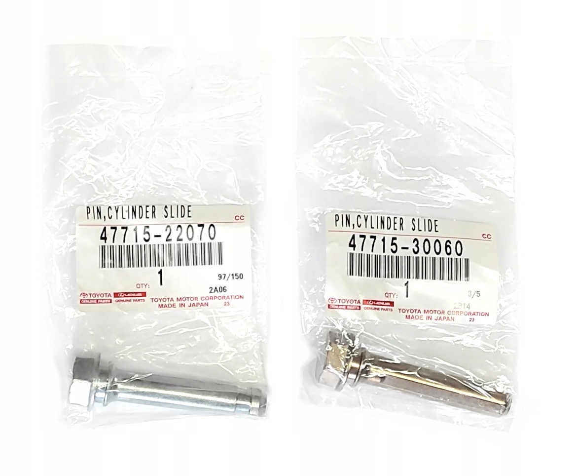 Prowadnice zacisku Toyota Lexus IS200 1GFE przód