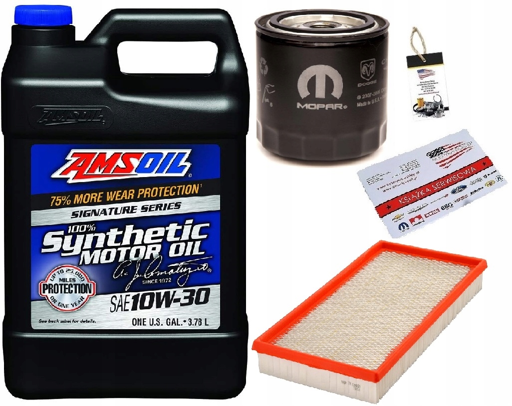 AMSOIL 10W30 + FILTRY DODGE RAM 3,9 94-01