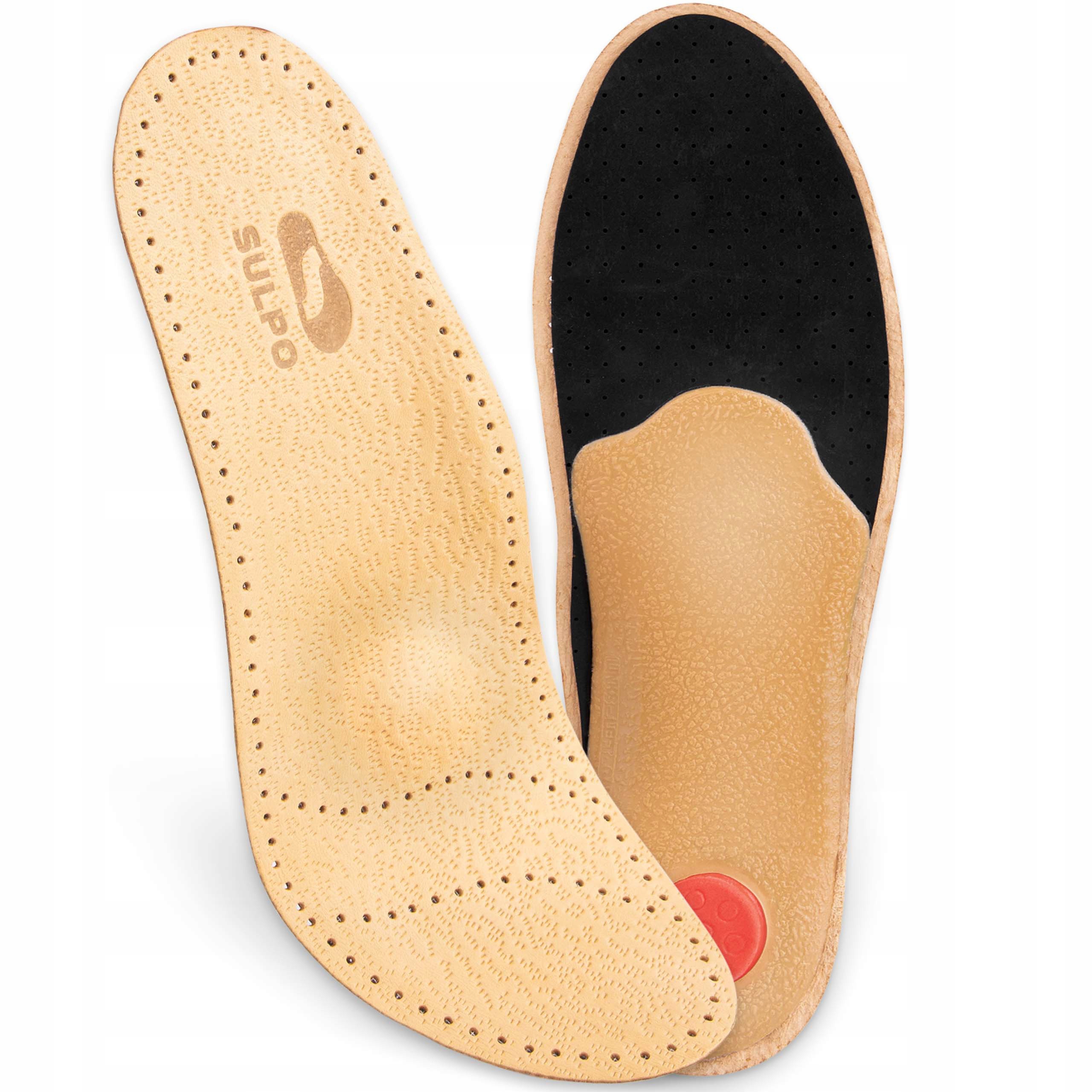 

Wkładki do butów profilowane skórzane 39