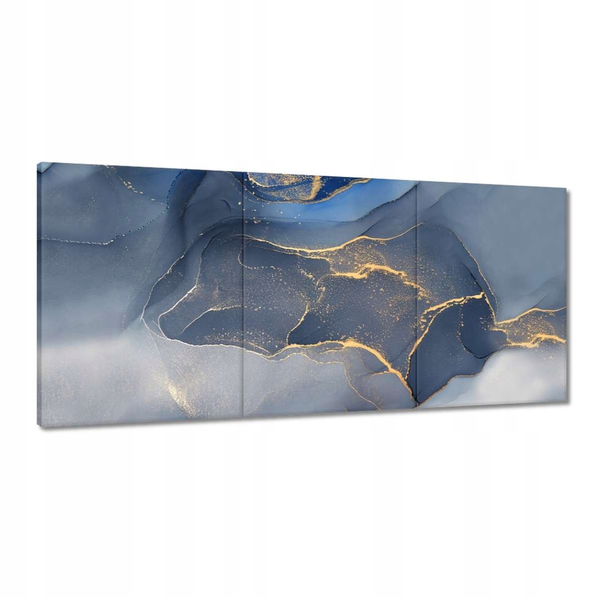 Obrazy 210x100 Modrý Mramor