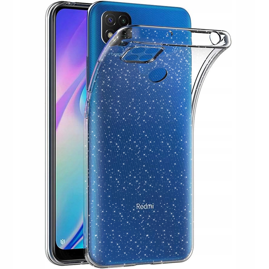 

Etui Brokat Clear Szkło na Xiaomi Redmi 9C