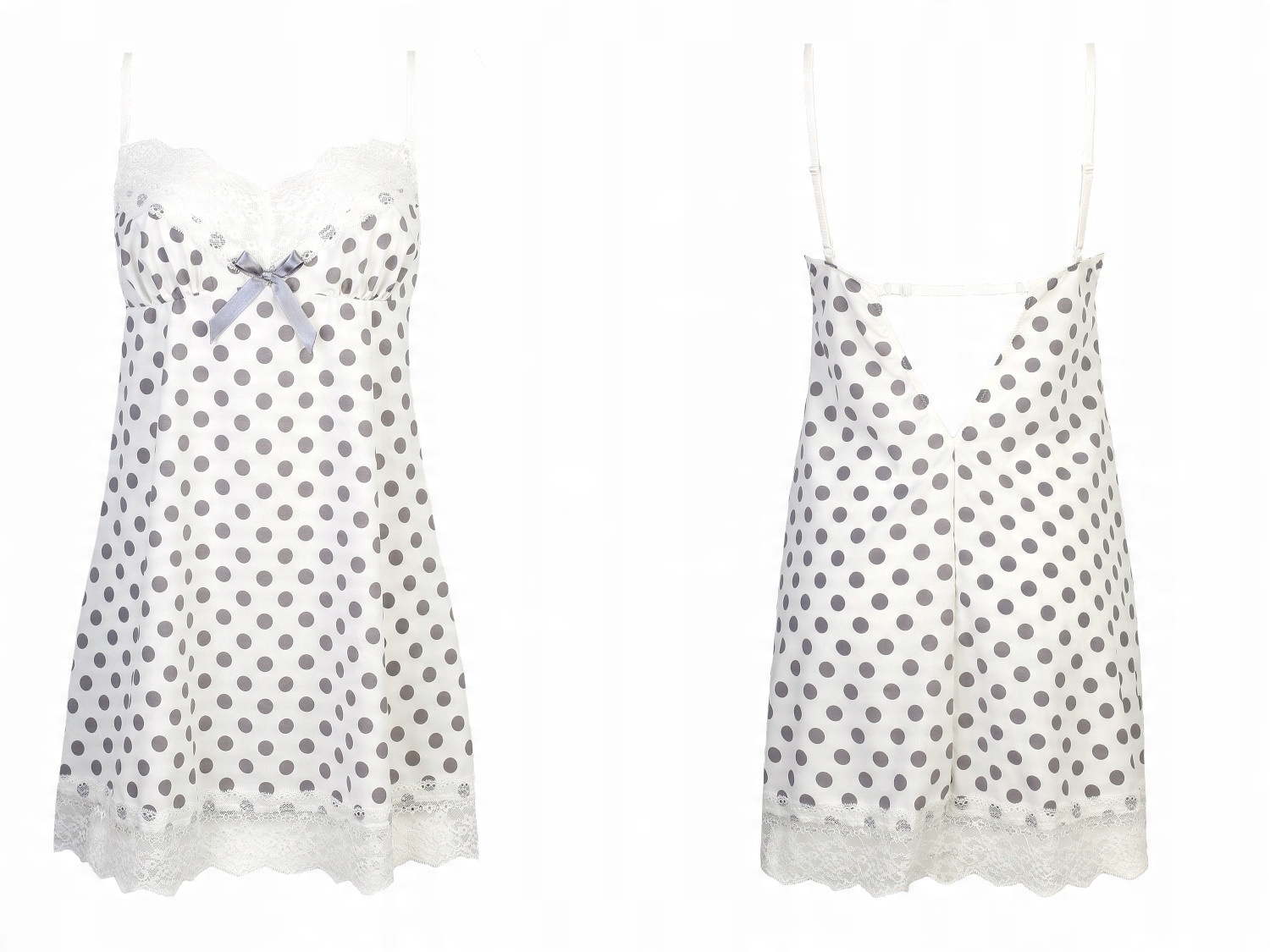 

Koszulka nocna w grochy Dolly Off White Poupee 36