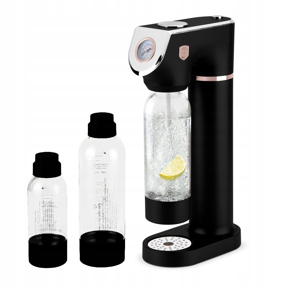 Výrobník sódy Sodabar 2 fľaše Black Rose Collection