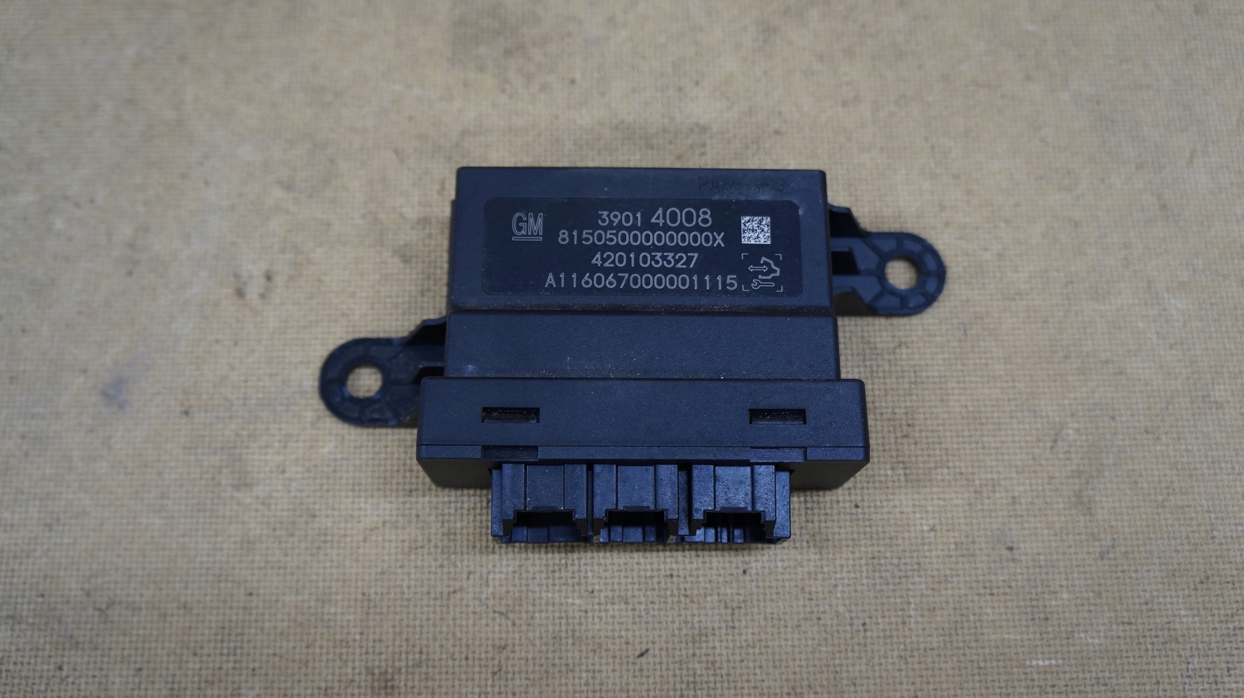 OPEL ASTRA K V MODUŁ STEROWNIK CZUJNIK PARKOWANIA PDC 39014008