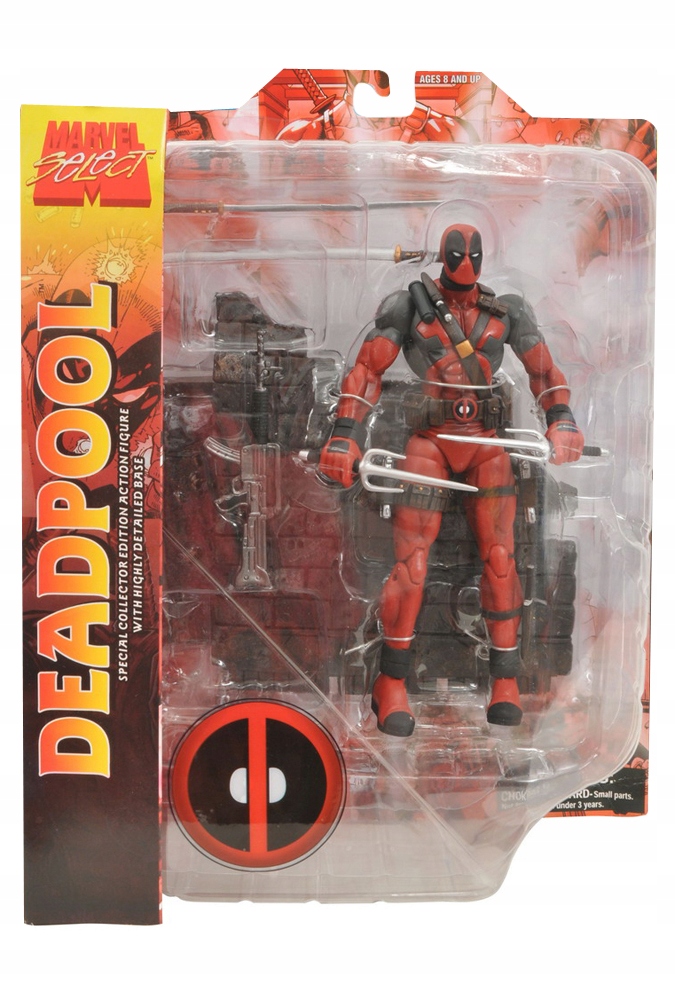 特撮 Marvel Select Action Figure Deadpool wyw801m Marvel Select Deadpool Action Figure (Other) - Walmart.com