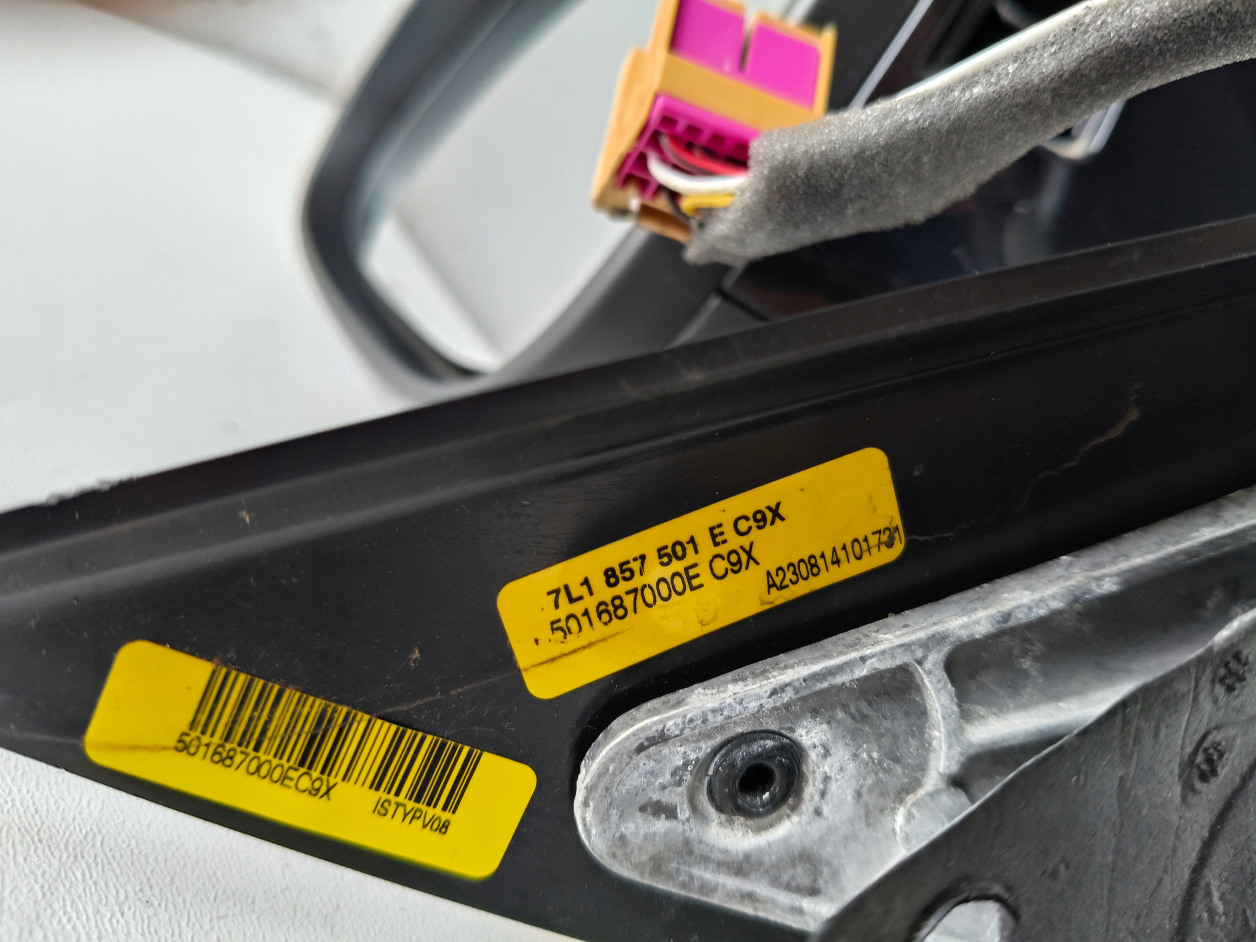 spiegel links VW T6.1 7LA 19- LIFT 9 PIN