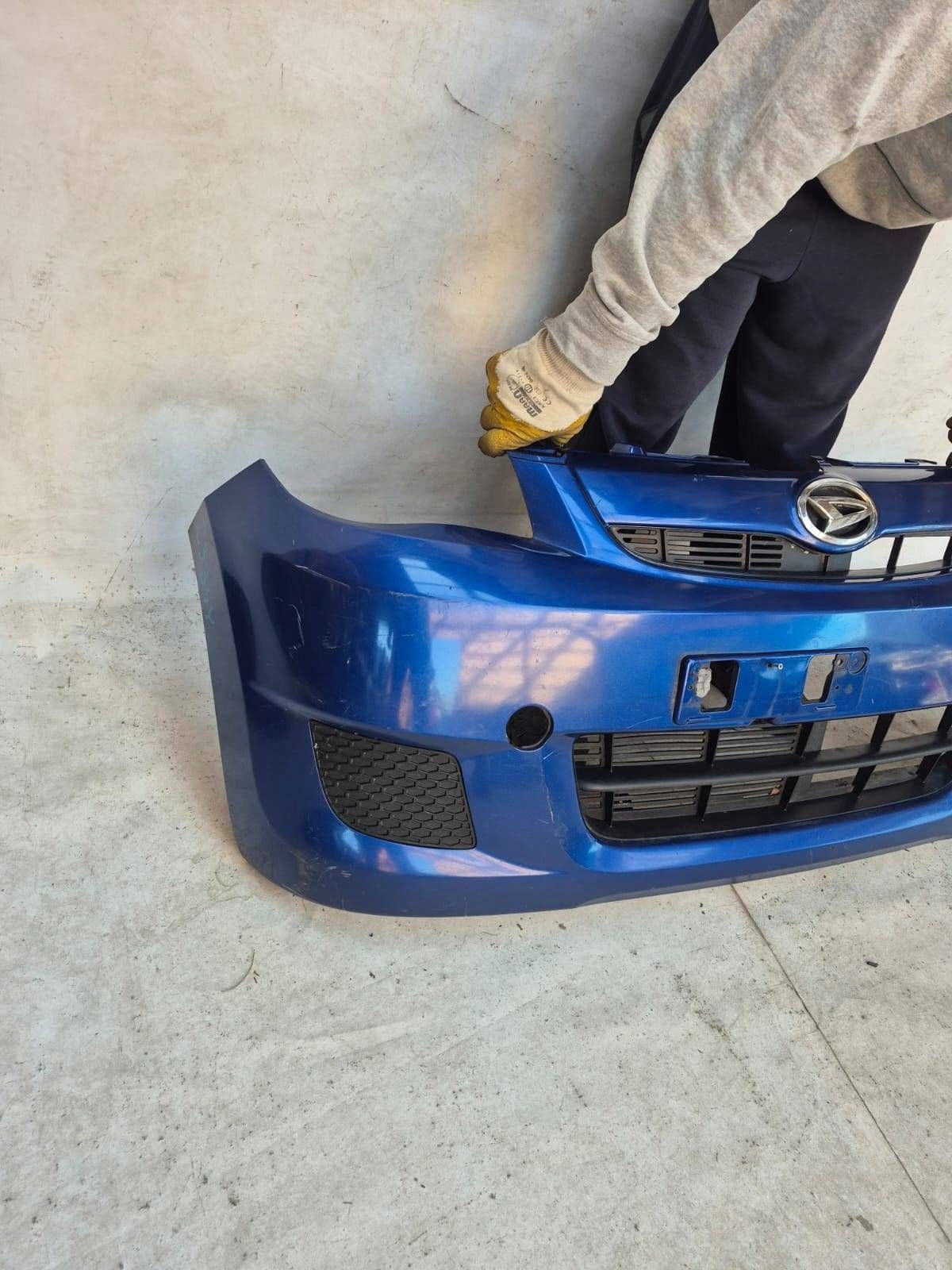 DAIHATSU CUORE 07-12 bumper front front complete