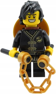 

Wojownik ninja - customowa figurka z części Lego